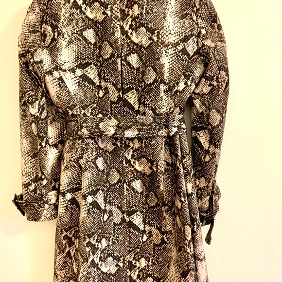 INC TRENCHCOAT phyton print - Picture 5 of 12